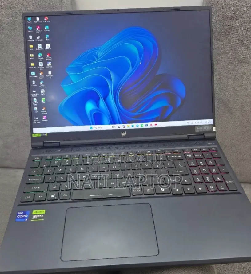 New Laptop Acer Predator Helios Neo 16 16GB Intel Core i9 SSD 1T