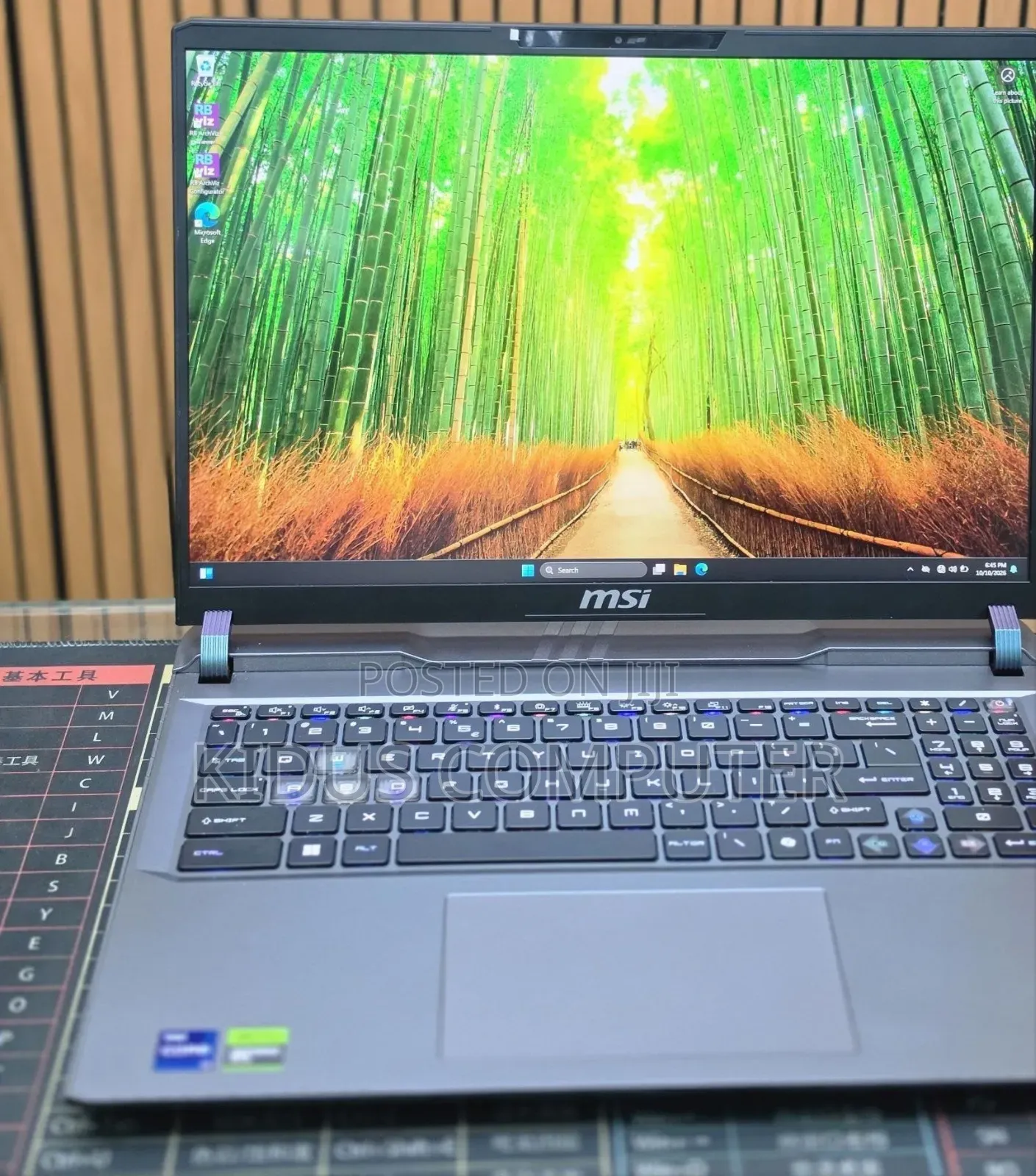 New Laptop MSI GF63 32GB Intel Core i9 SSD 1T
