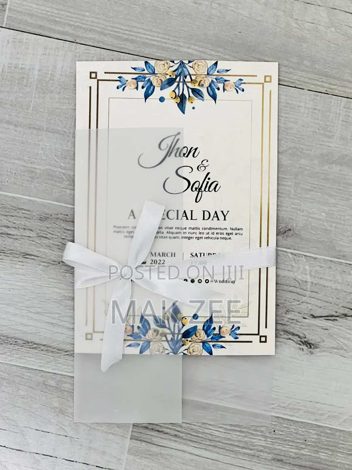 Wedding Card Elegant