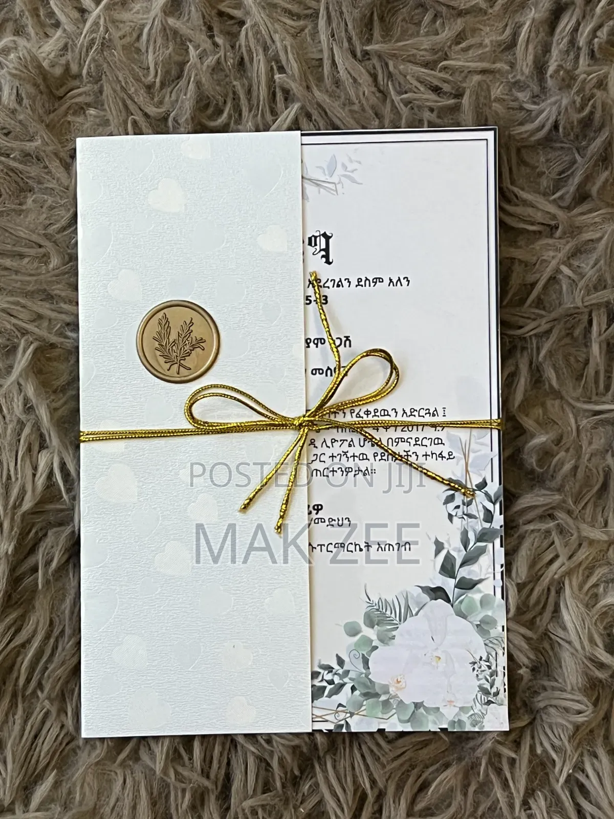 Wedding Card Elegant