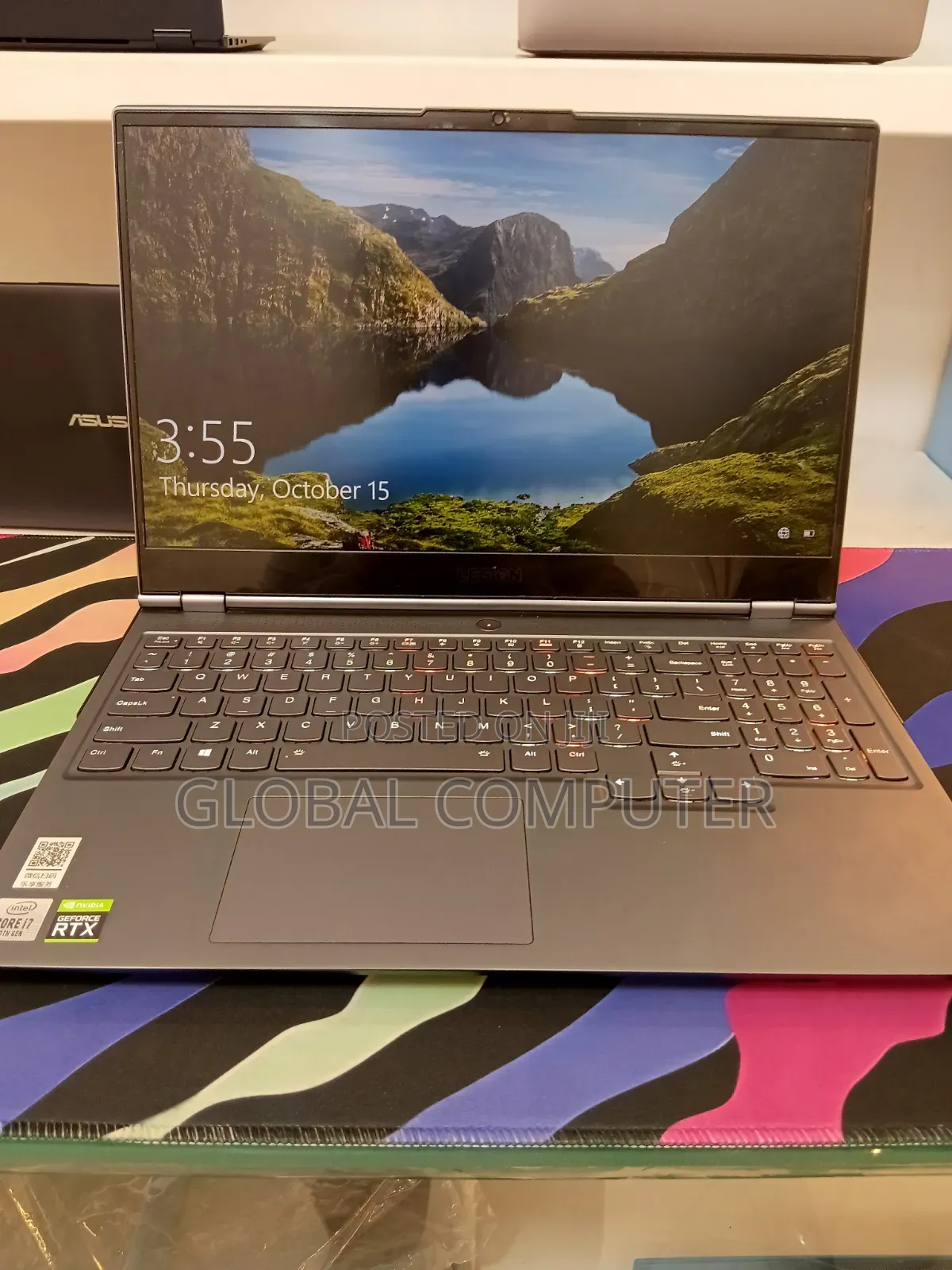 New Laptop Lenovo Legion 7 16GB Intel Core i7 SSD 512GB