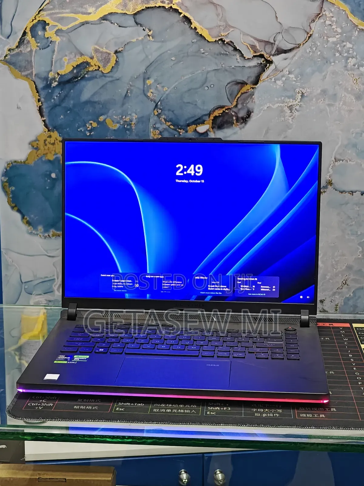New Laptop Asus ROG Strix G16 G614 32GB Intel Core i9 SSD 1T