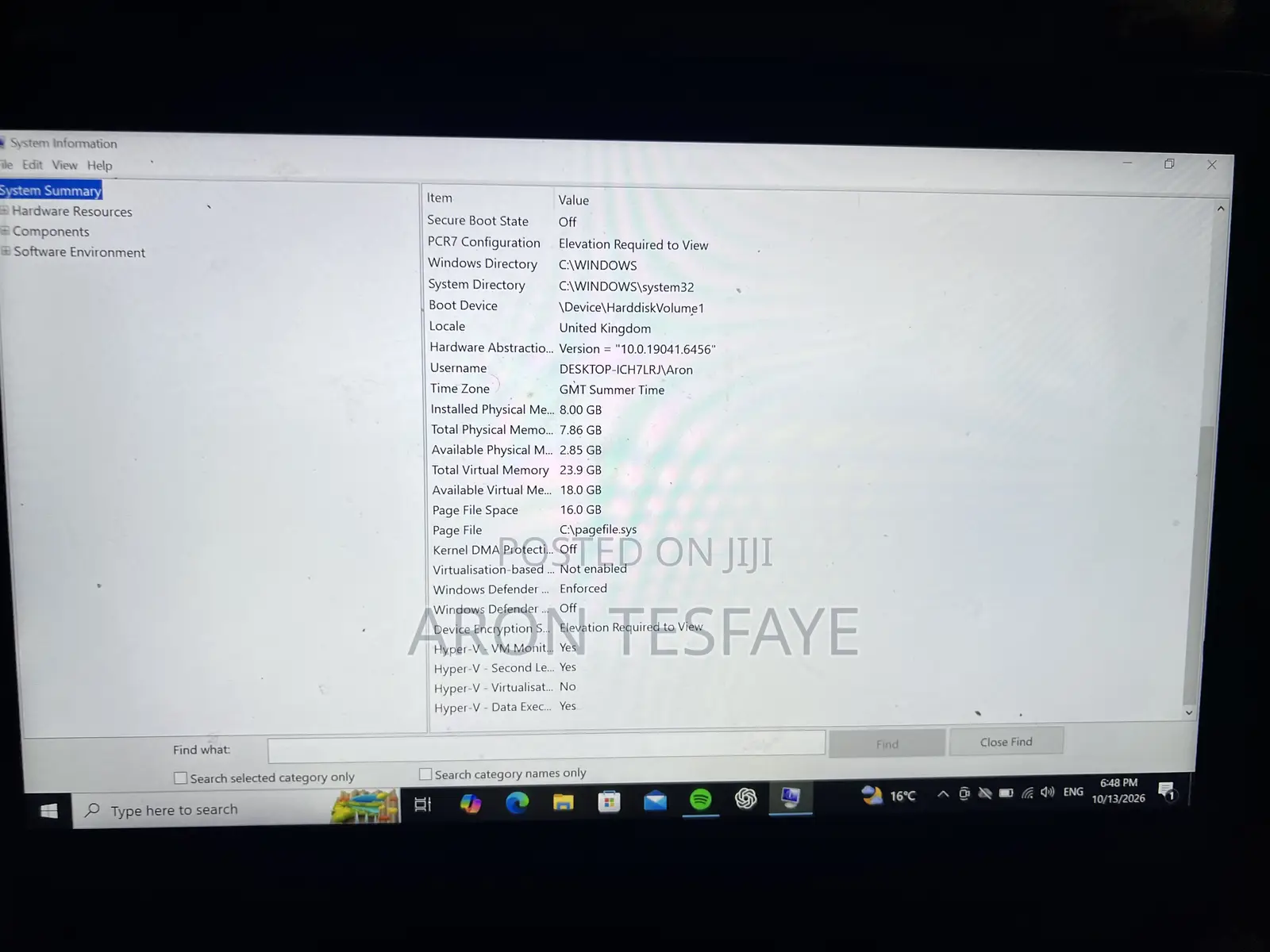 Laptop Lenovo ThinkPad X1 Carbon 8GB Intel Core i5 SSD 256GB