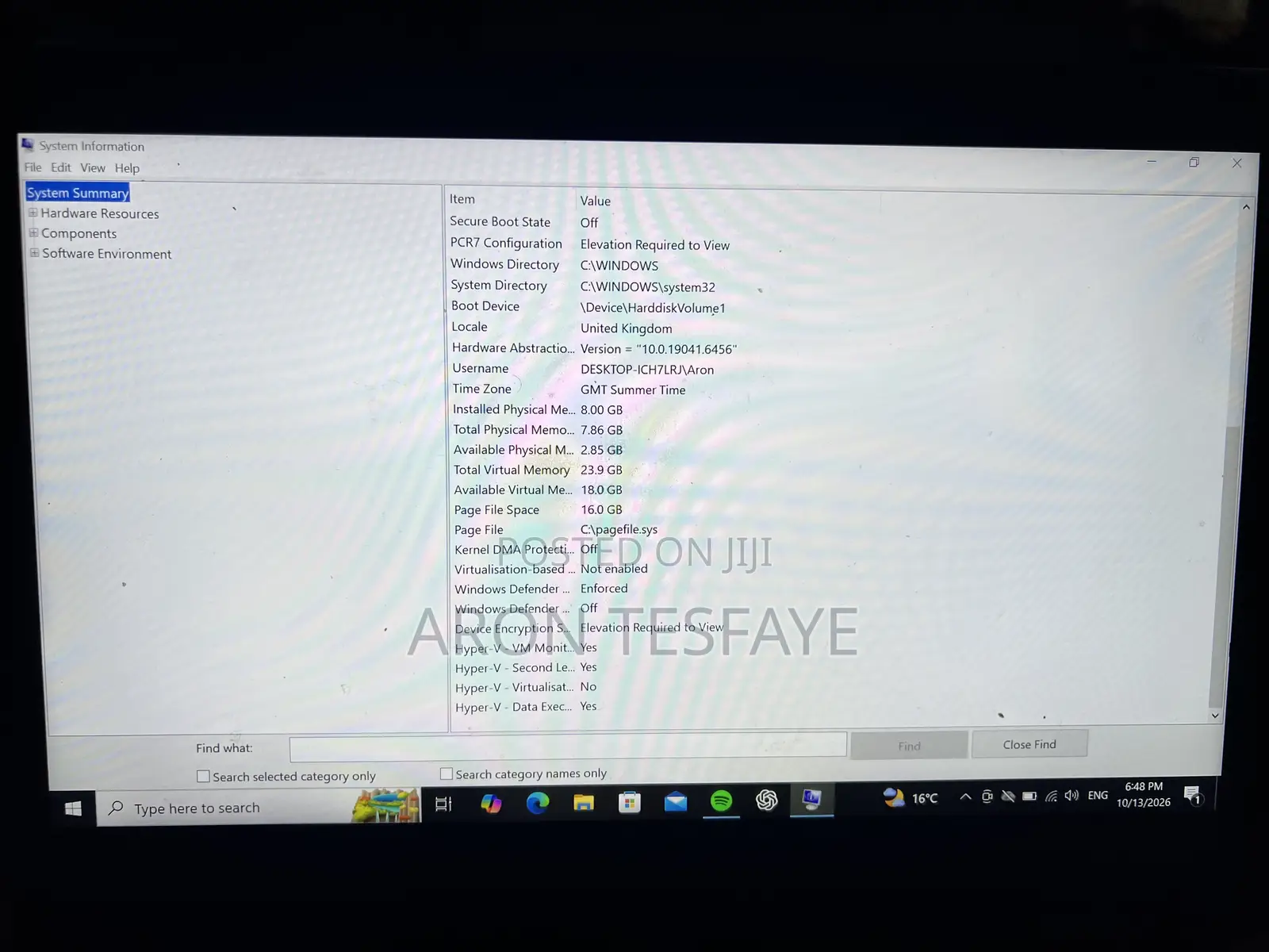 Laptop Lenovo ThinkPad X1 Carbon 8GB Intel Core i5 SSD 256GB