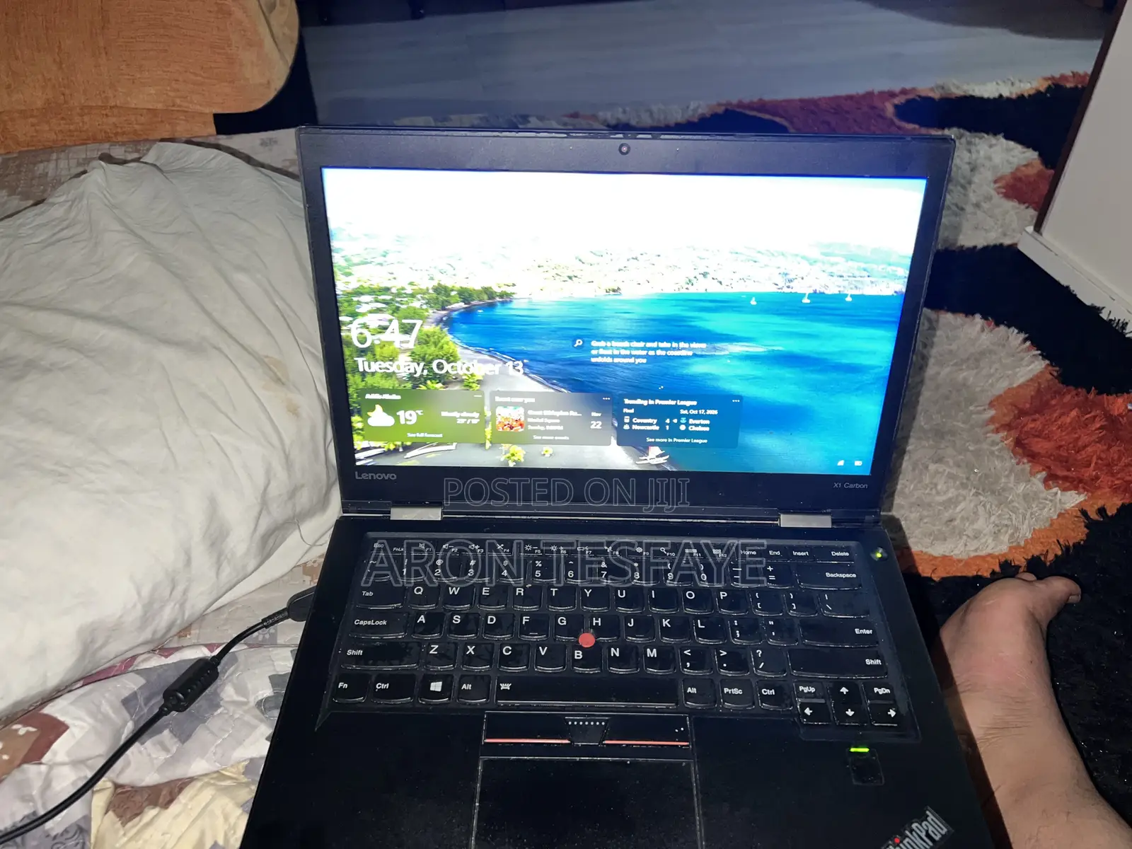 Laptop Lenovo ThinkPad X1 Carbon 8GB Intel Core i5 SSD 256GB
