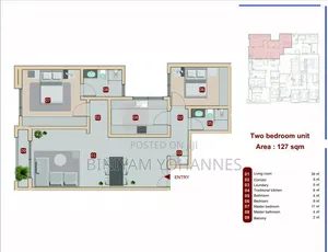 Furnished 2bdrm Apartment in Dema Hope Real, Bole for sale