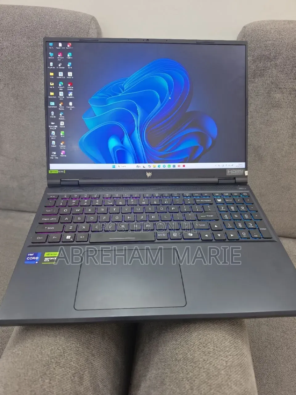 New Laptop Acer Predator Helios Neo 16 16GB Intel Core i9 SSD 1T