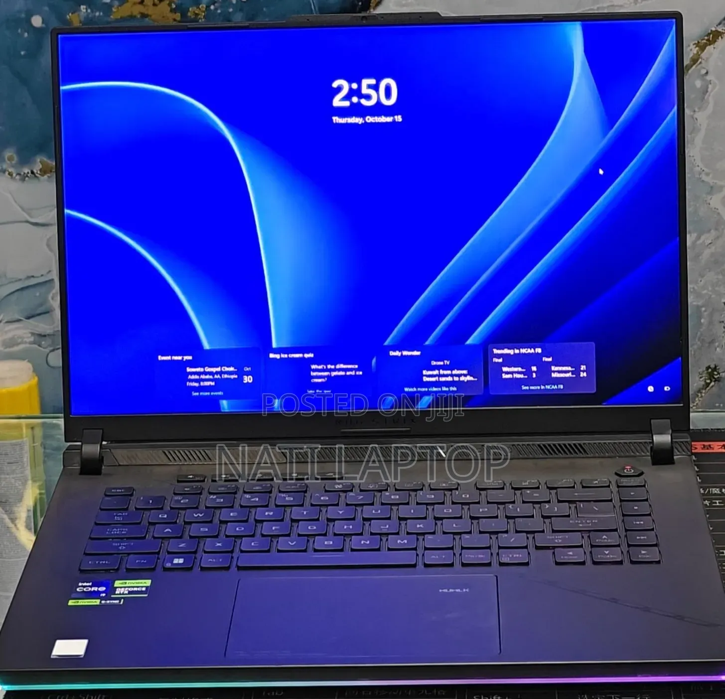 New Laptop Asus ROG Strix G16 G614 32GB Intel Core i9 SSD 1T
