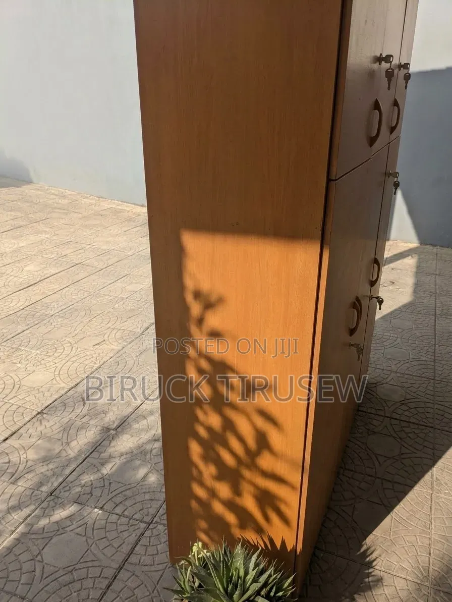 3-Door Wooden Wardrobe
