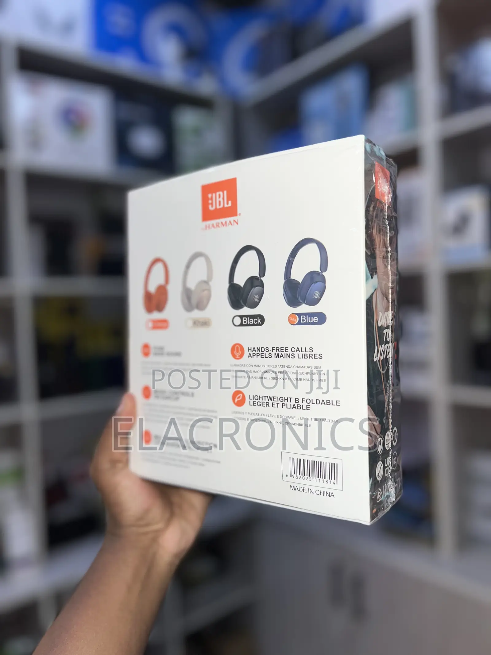 JBL Pure Bass A18 Over-Ear Wireless Headphones