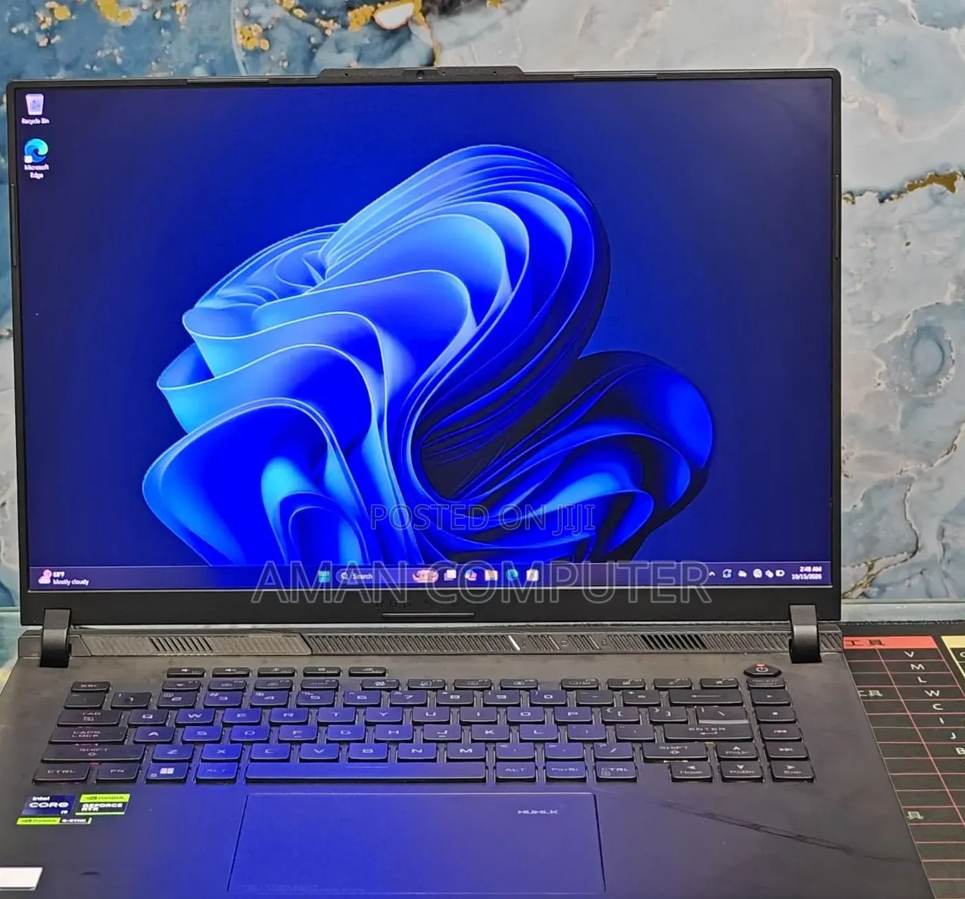 New Laptop Asus ROG Strix G16 G614 32GB Intel Core i9 SSD 1T