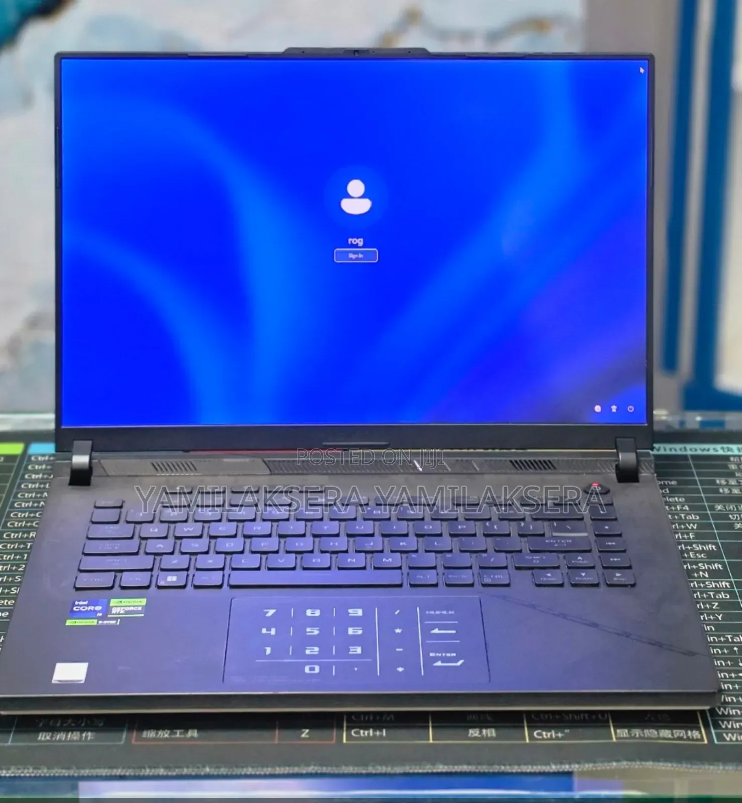 New Laptop Asus ROG Strix G16 G614 32GB Intel Core i9 SSD 1T
