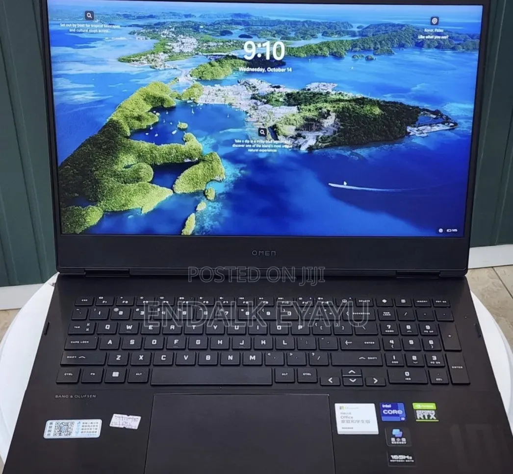 New Laptop HP Omen 16 16GB Intel Core i9 SSD 512GB