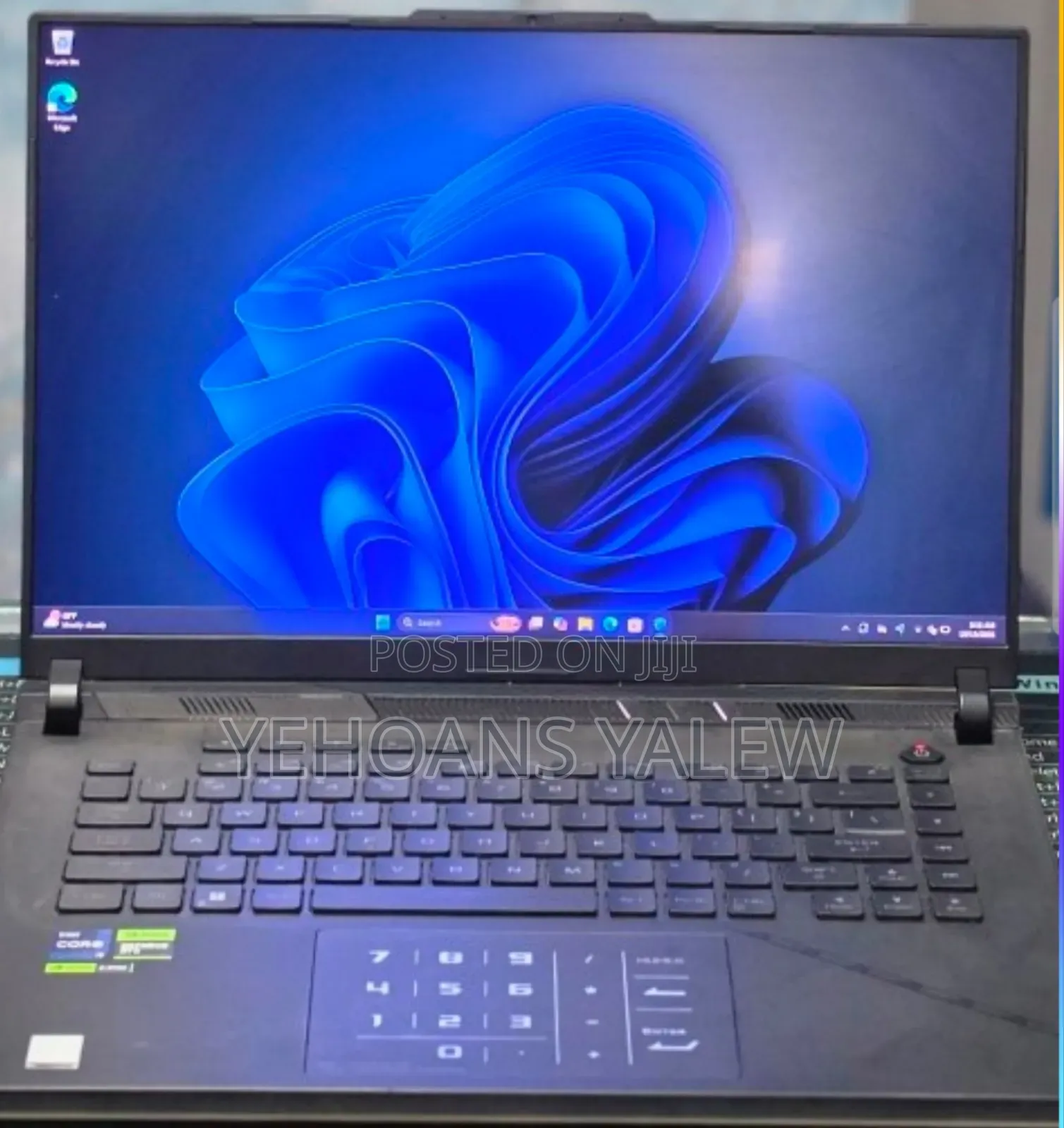 New Laptop Asus ROG Strix G15 32GB Intel Core i9 SSD 1T