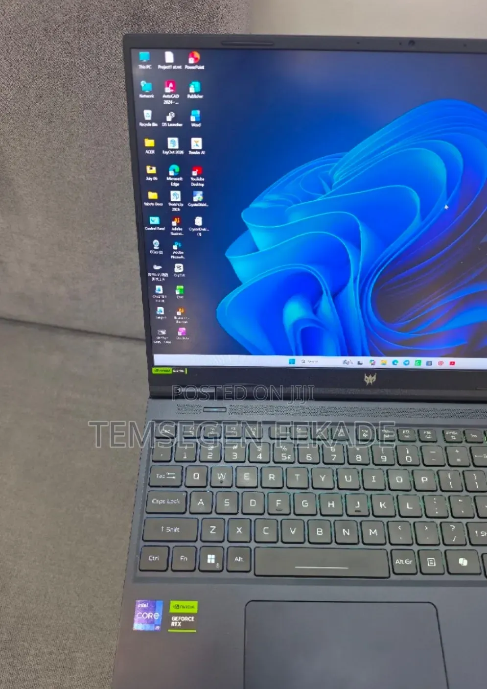 New Laptop Acer Predator Helios Neo 16 16GB Intel Core i9 SSD 1T