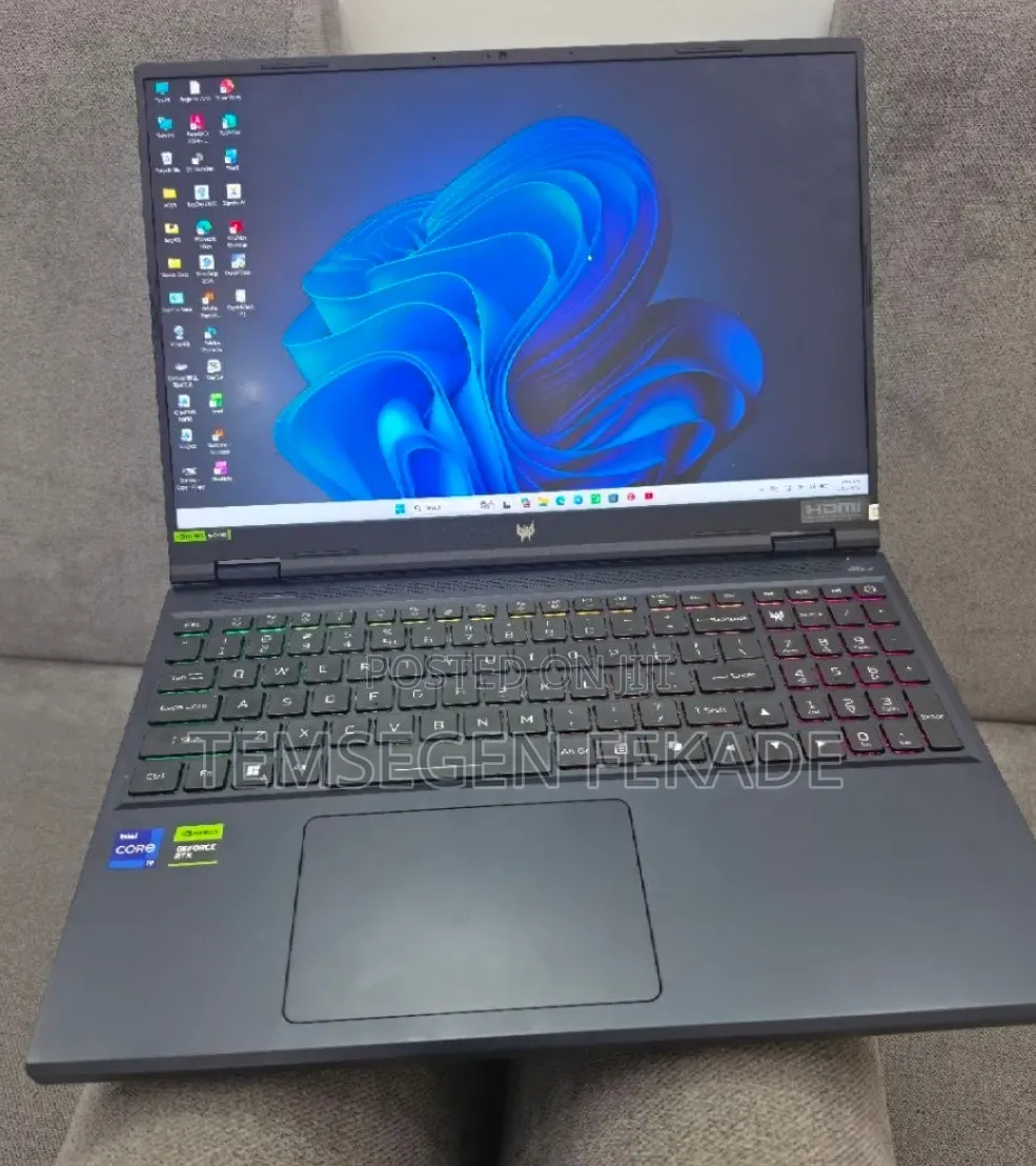 New Laptop Acer Predator Helios Neo 16 16GB Intel Core i9 SSD 1T