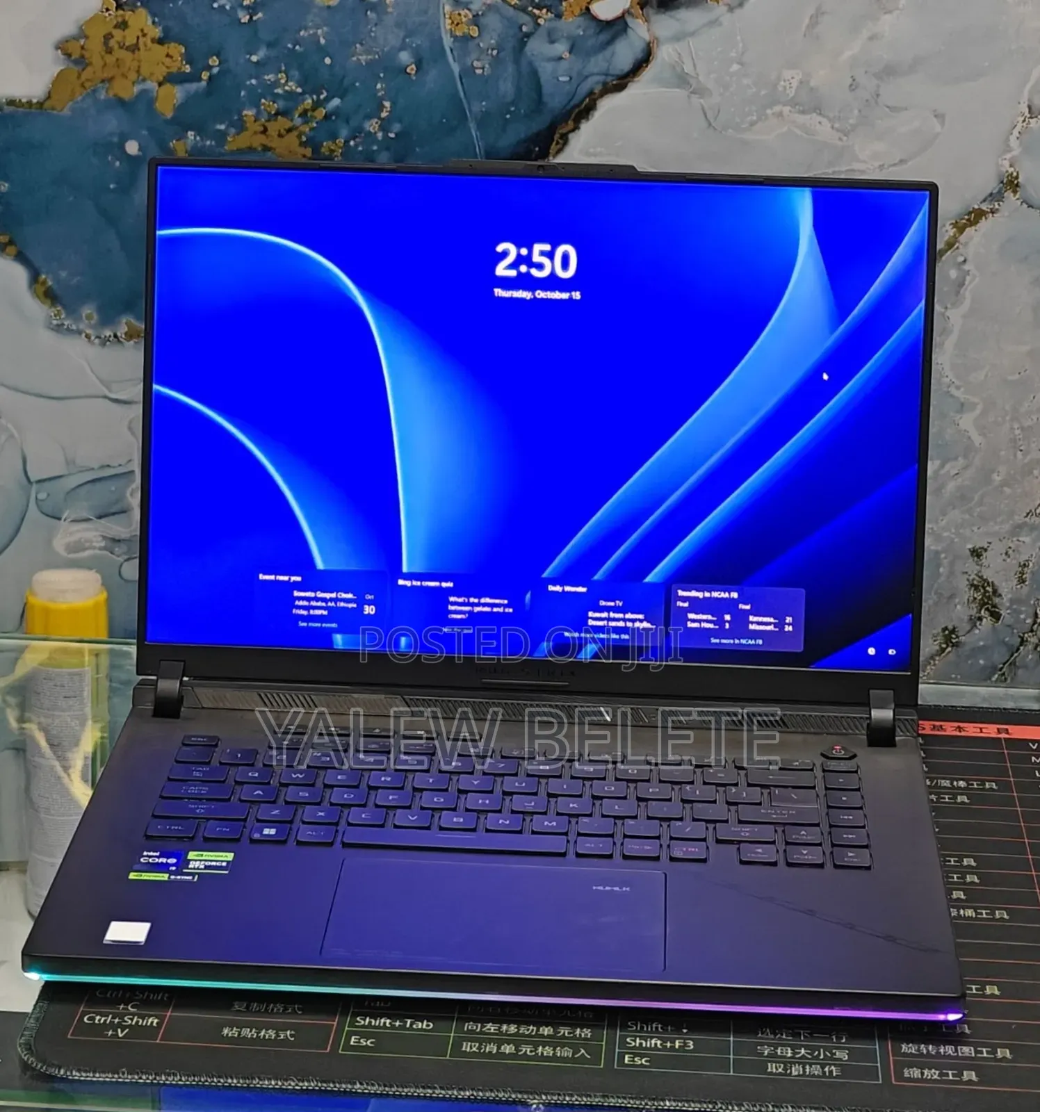 New Laptop Asus ROG Strix G16 G614 32GB Intel Core i9 SSD 1T