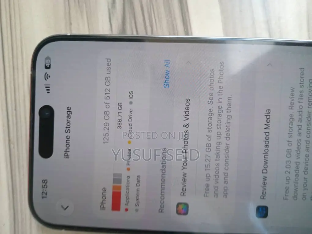 Apple iPhone 15 Pro Max 512 GB White