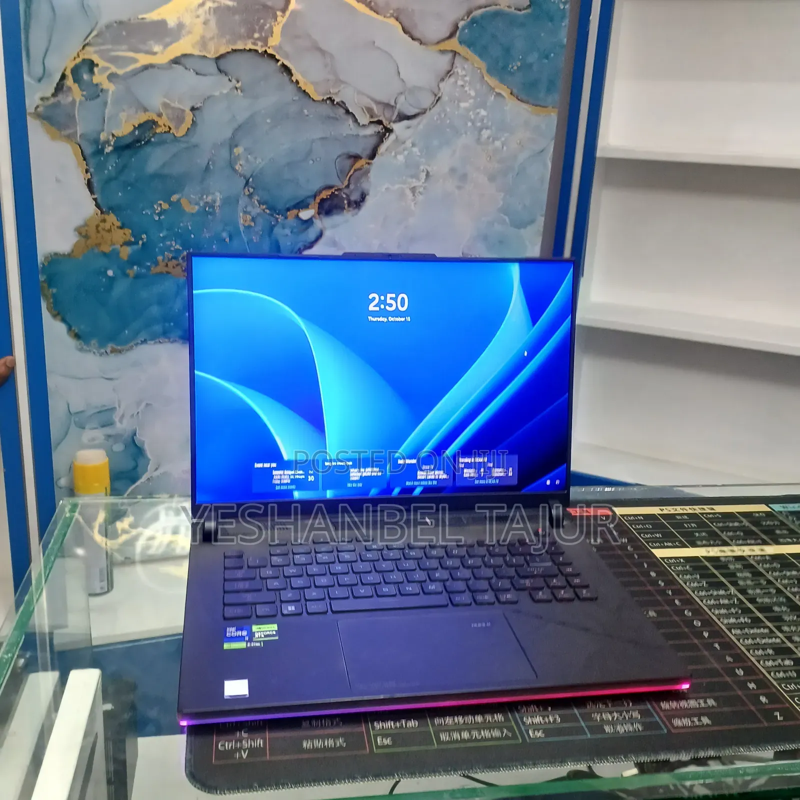 New Laptop Asus ROG Strix G16 G614 32GB Intel Core i9 SSD 1T