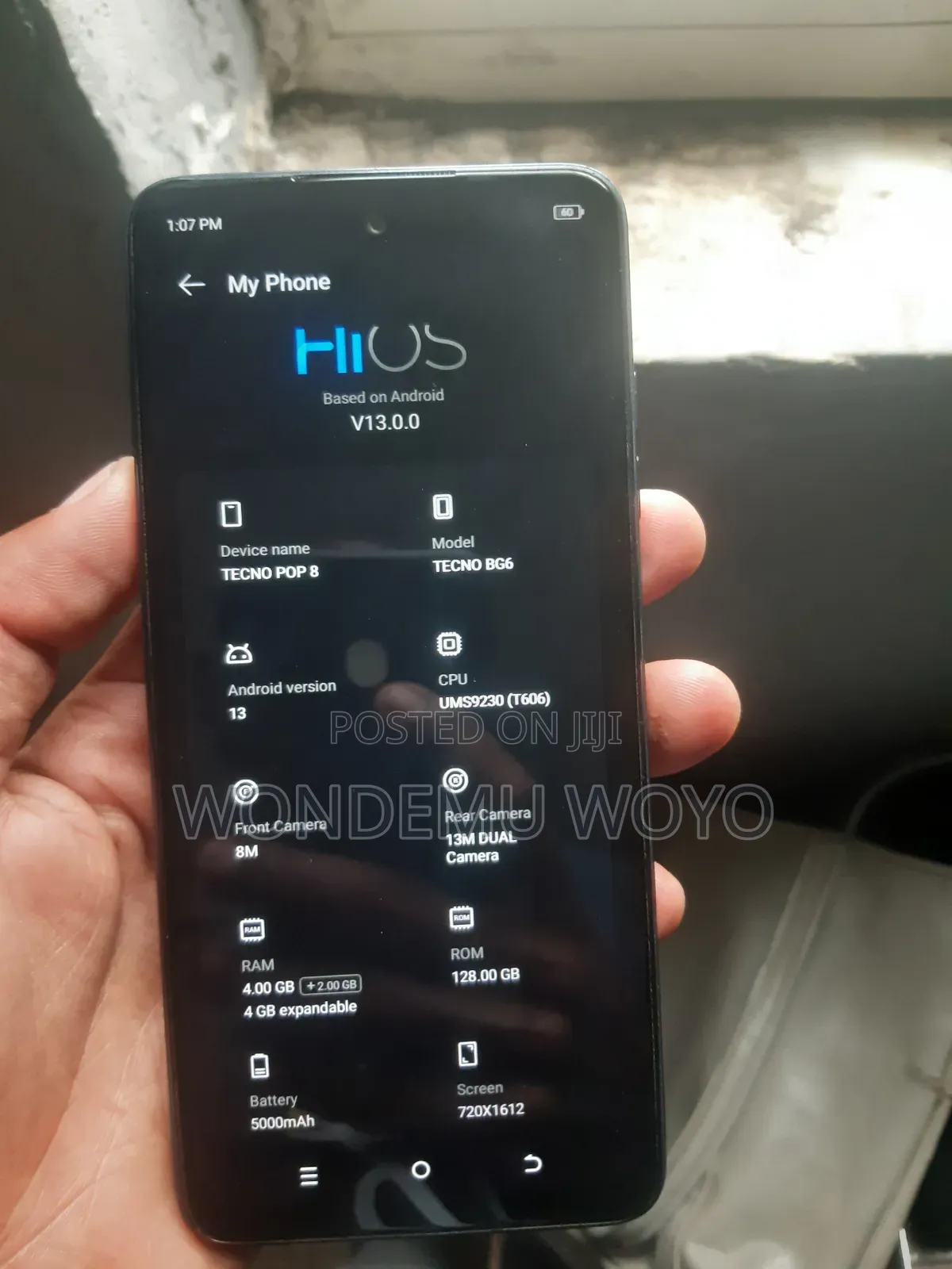 New Tecno Pop 8 128 GB Black