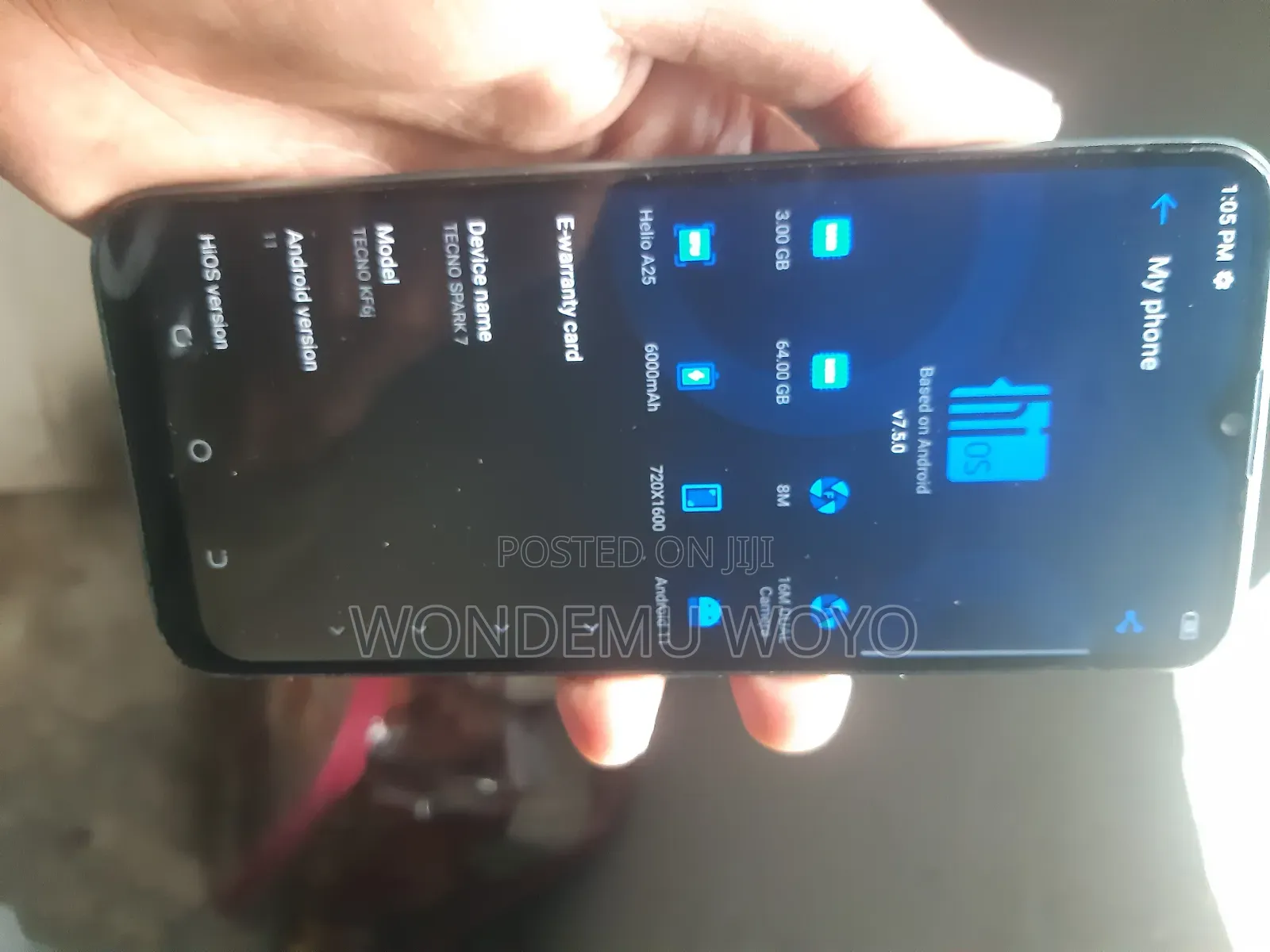 Tecno Spark 7 64 GB Green