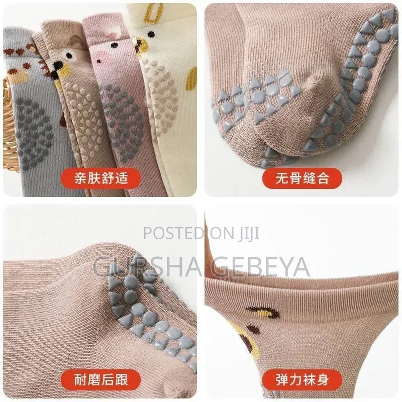 Anti Slip Socks Baby Crawling | Knee Pads