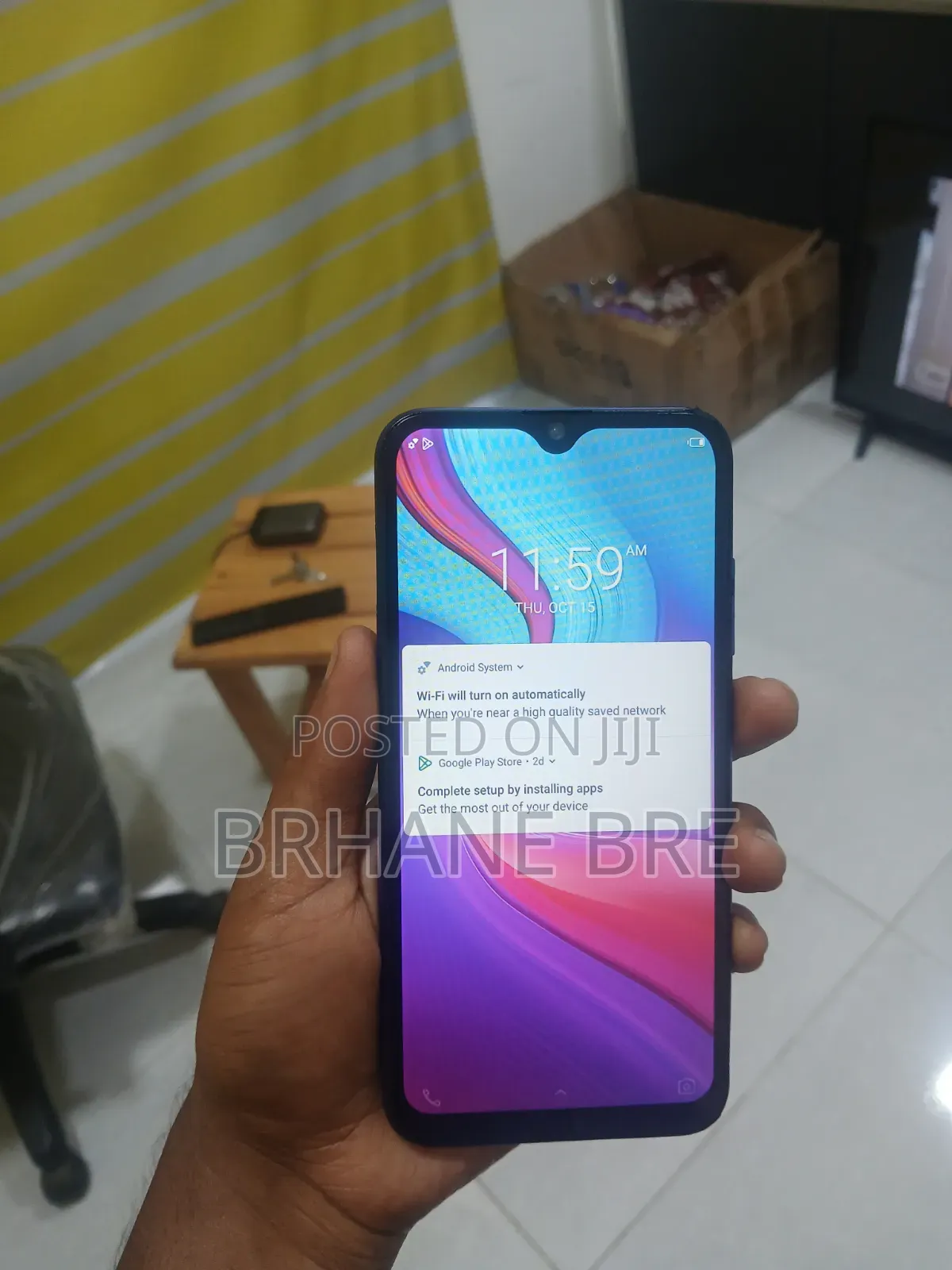 Infinix S4 32 GB Blue