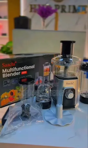 Saachi 4in1 Multifunctional Blender Food Processor ሽንኩርት, ካሮት, ስጋ መፍጫ