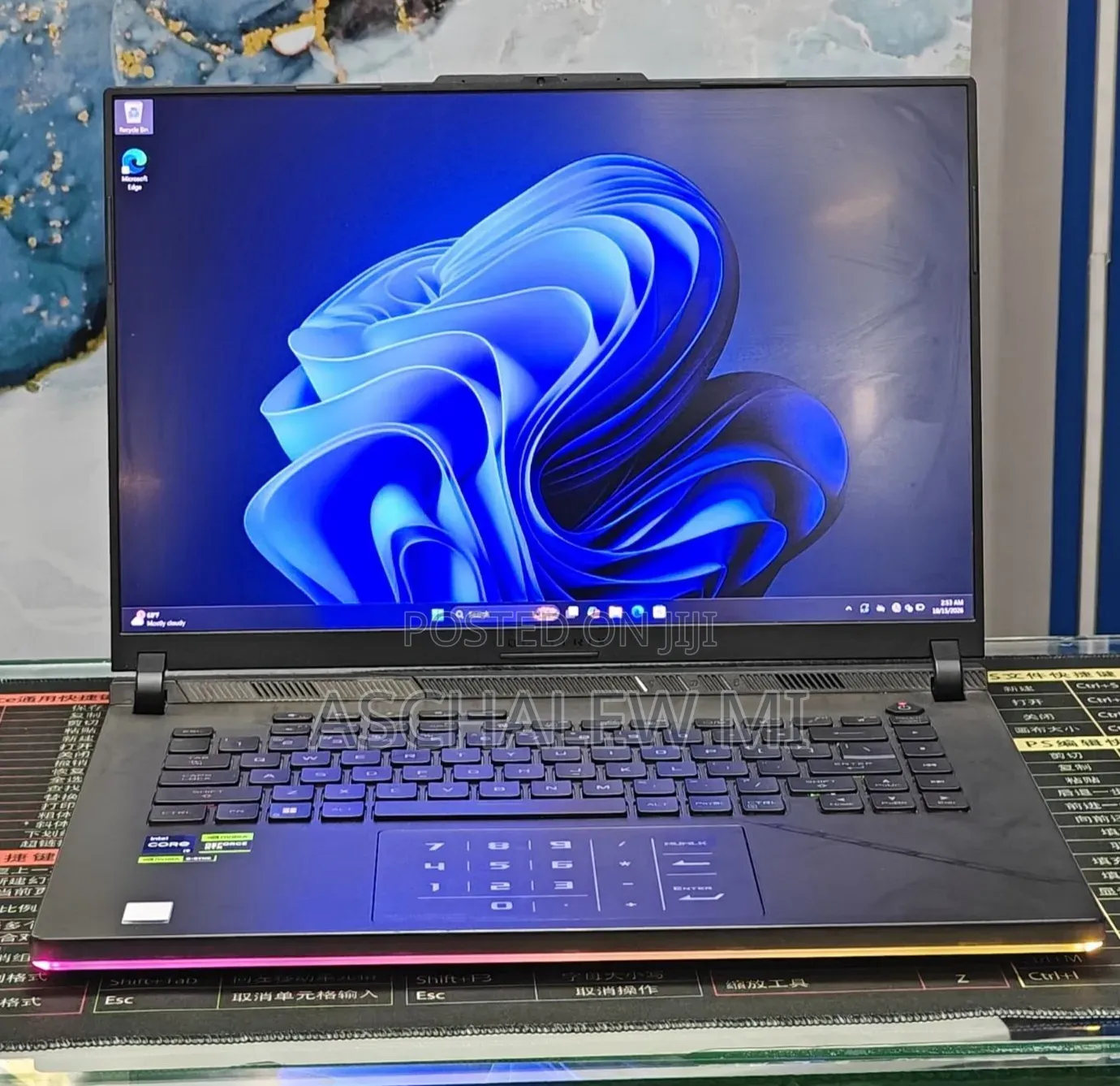 New Laptop Asus ROG Strix G16 32GB Intel Core i9 SSD 1T