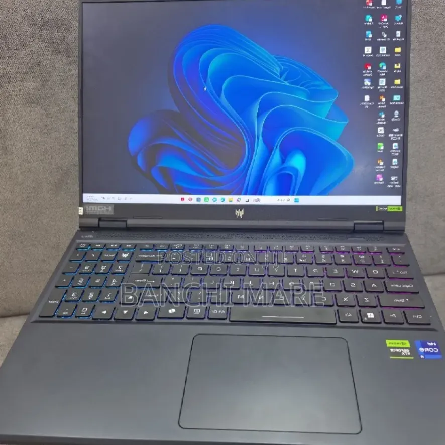 New Laptop Acer Predator Helios Neo 16 16GB Intel Core i9 SSD 1T