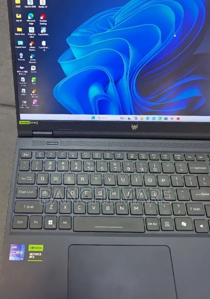New Laptop Acer Predator Helios Neo 16 16GB Intel Core i9 SSD 1T