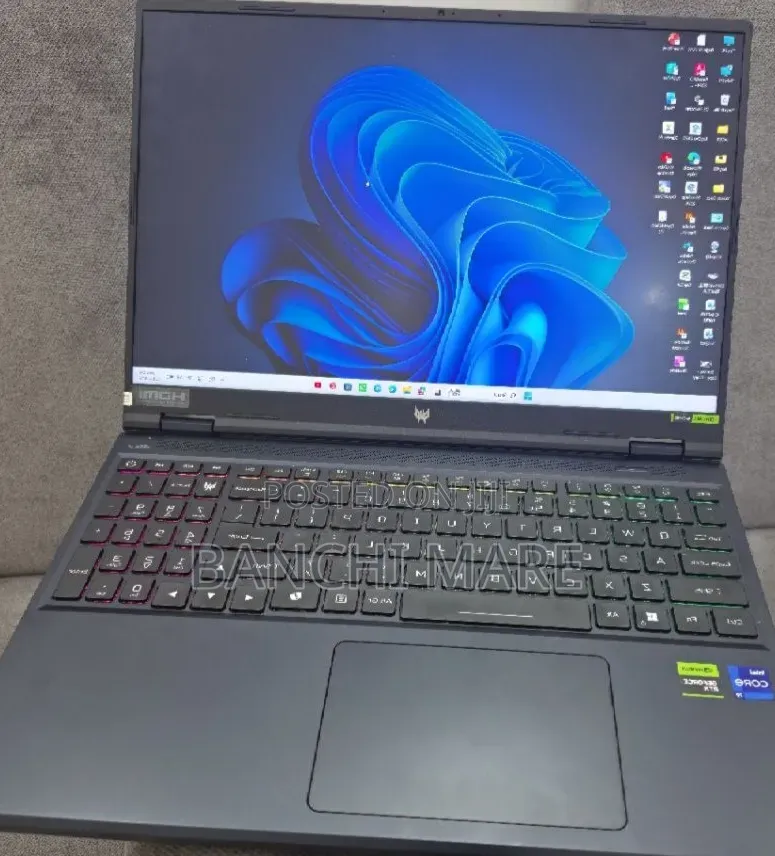 New Laptop Acer Predator Helios Neo 16 16GB Intel Core i9 SSD 1T