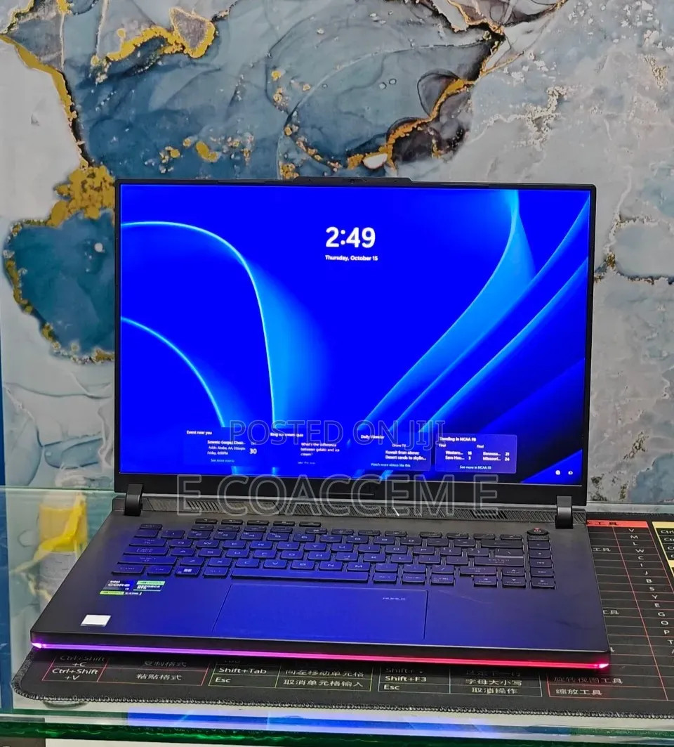 New Laptop Asus ROG Strix G16 G614 32GB Intel Core i9 SSD 1T