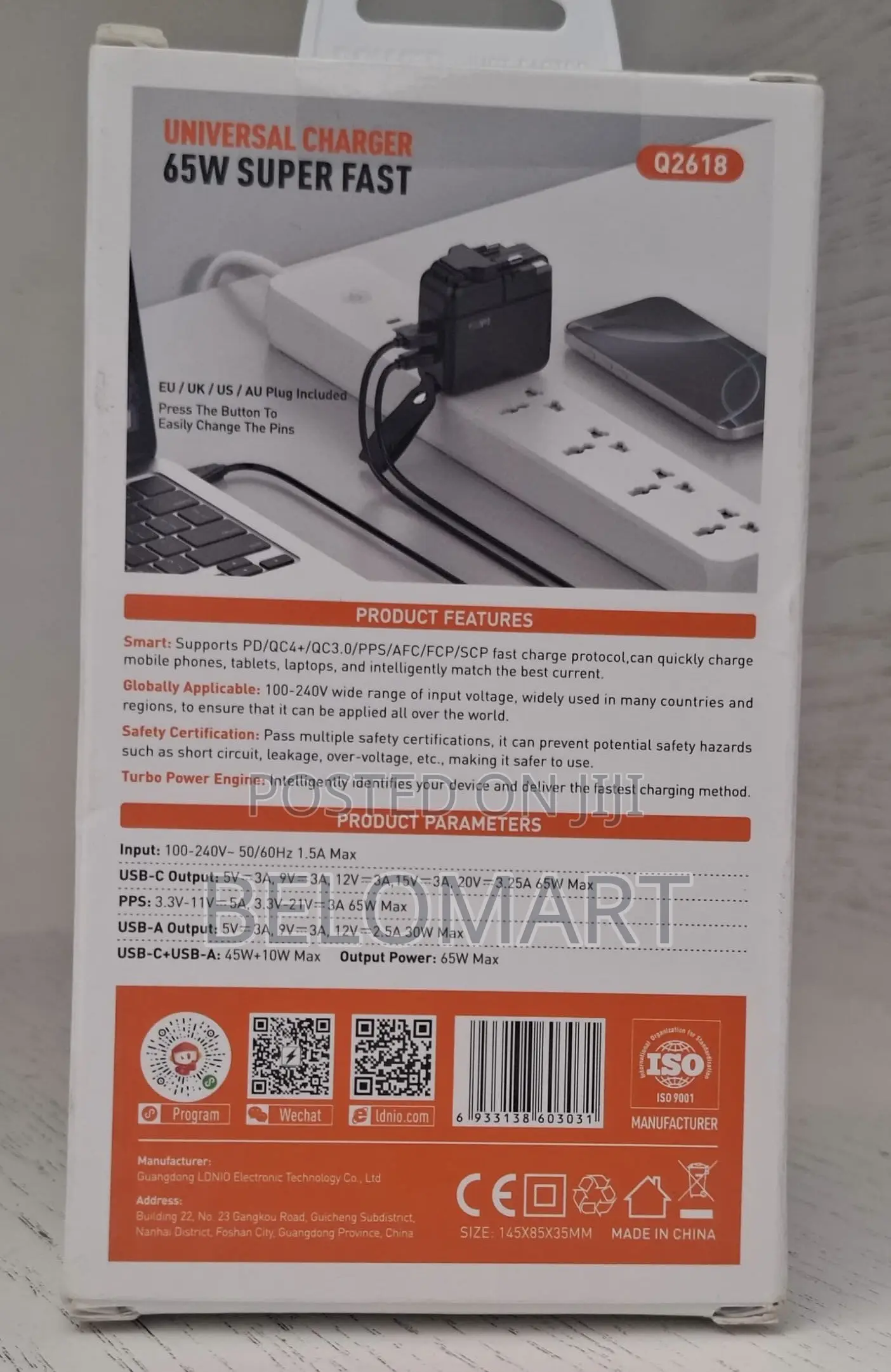 LDNIO Q2618 Universal Charger