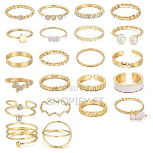 Womens Ring Set (Stainless Steel)