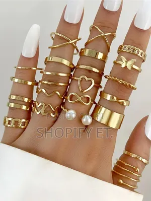 Womens Ring Set (Stainless Steel)