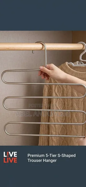 Trouser Hanger የሱሪ ማስቀመጫ