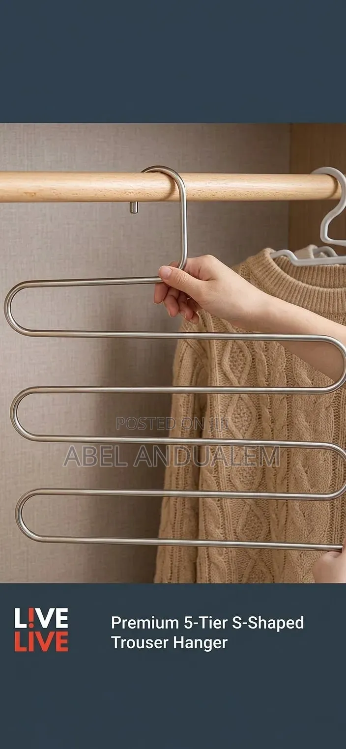 Trouser Hanger የሱሪ ማስቀመጫ
