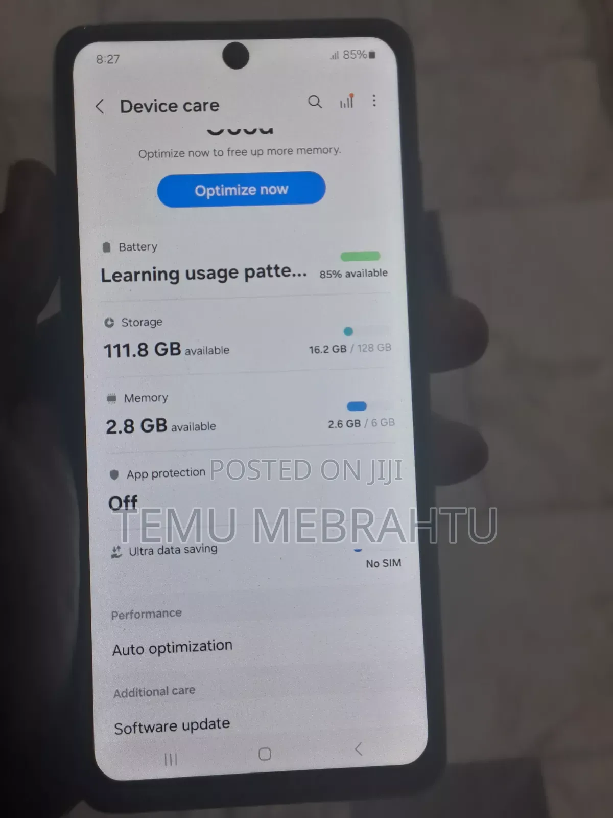 New Samsung Galaxy A52 5G 128 GB Black