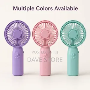 Rechargeable Mini Desktop Fan