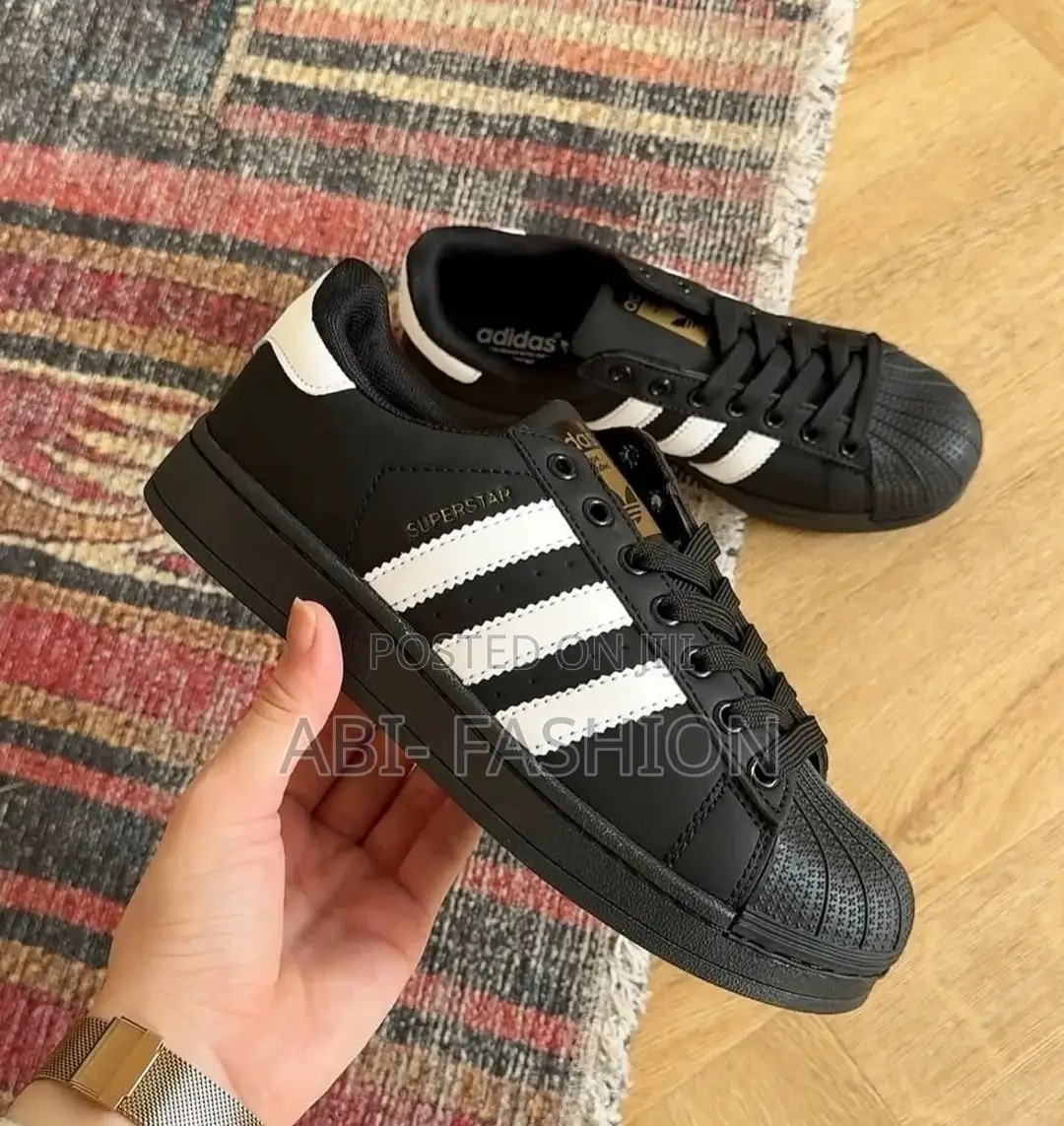 Adidas Superstar “Black X White” Sneakers — New Arrival