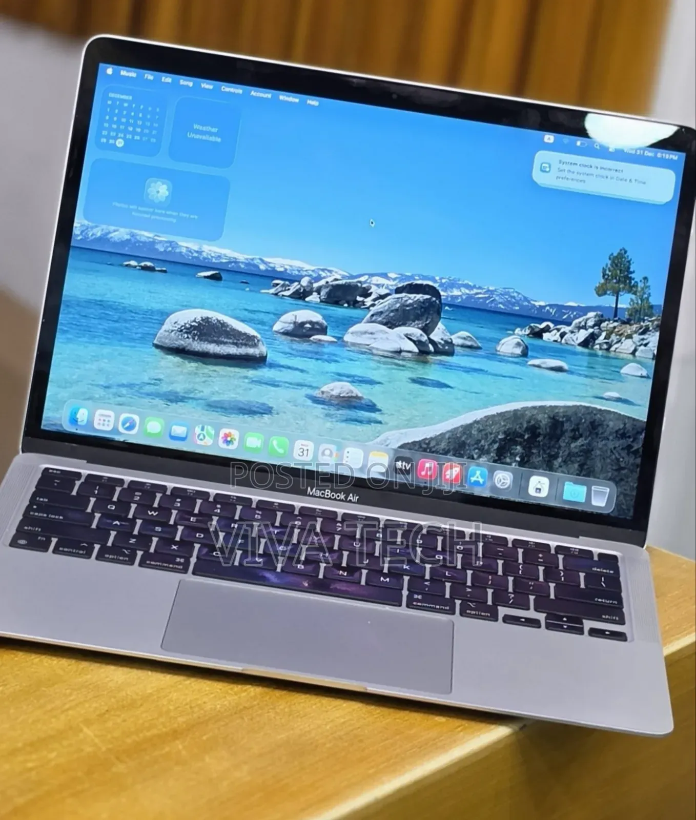 New Laptop Apple MacBook Air 2020 M1 8GB Apple M1 SSD 256GB