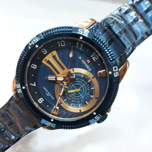 NAVIFORCE Royal Blue Stainless Steel Chronograph