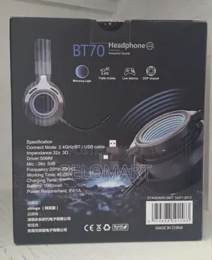 Abingo BT70 Wireless Gaming Headset