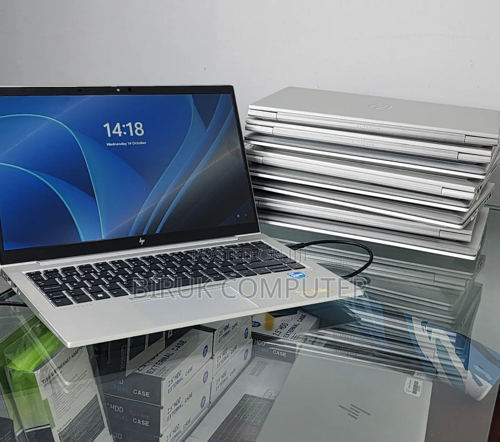 New Laptop HP EliteBook 840 16GB Intel Core i5 SSD 512GB