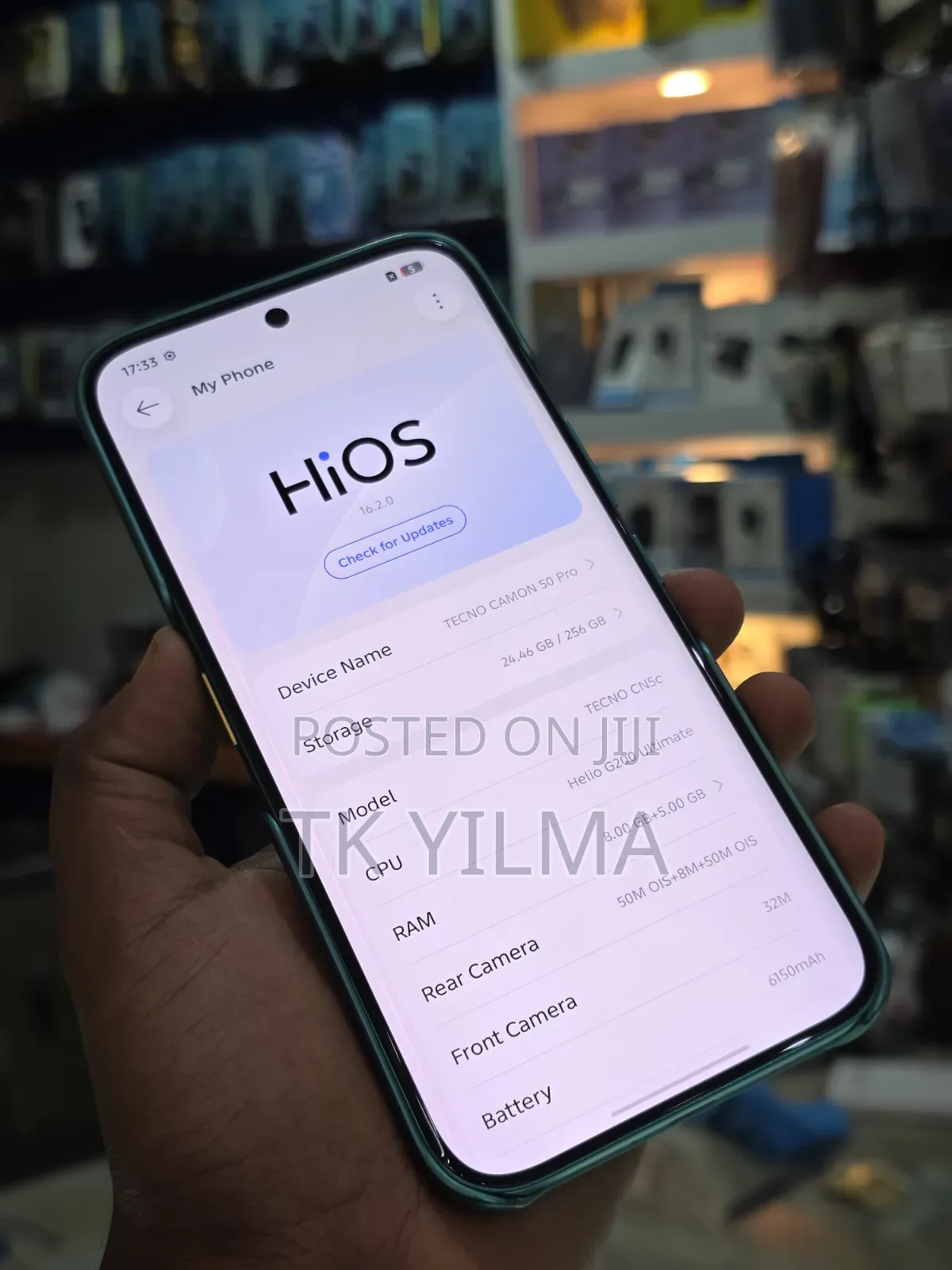 New Tecno Camon 50 Pro 256 GB Green