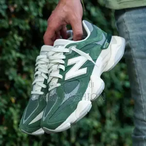 New Balance 9060 “Army Green Noir” Green/Black Sneakers — New Arrival