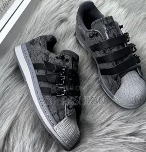 Adidas Superstar “Karaoro Hole” Black Low Sneakers— New Arrival
