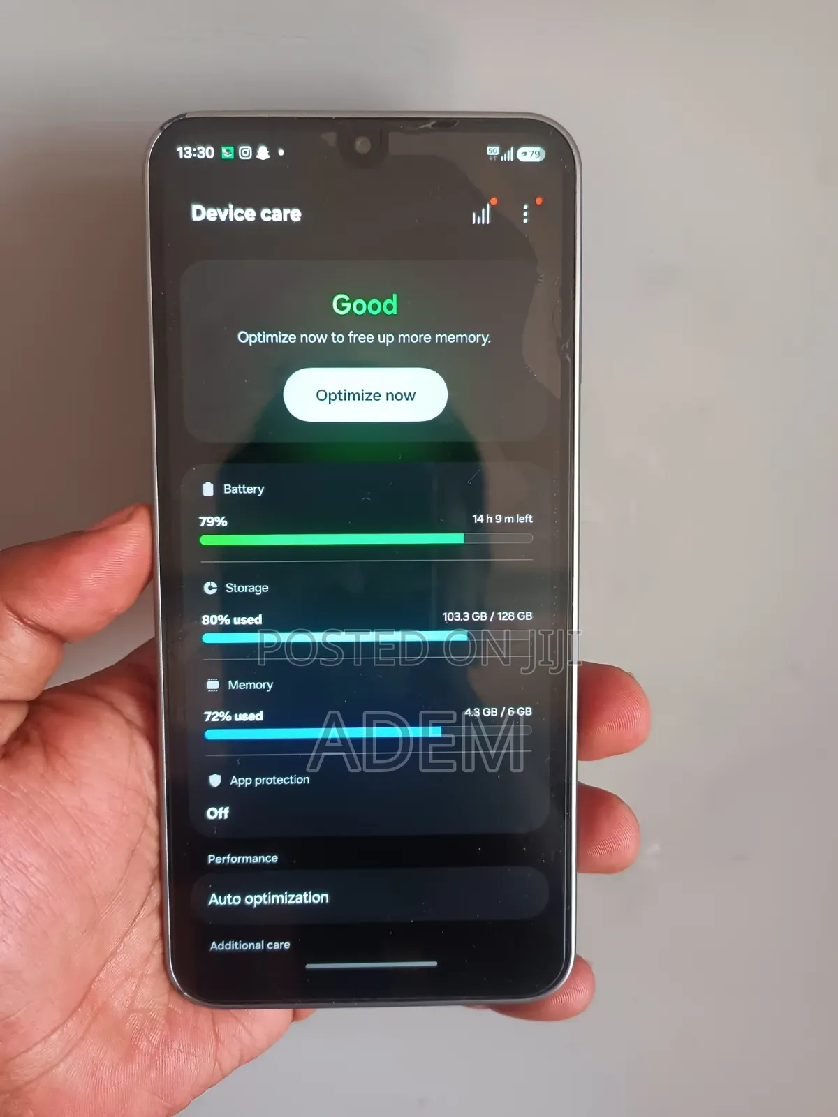 Samsung Galaxy M16 128 GB Blue