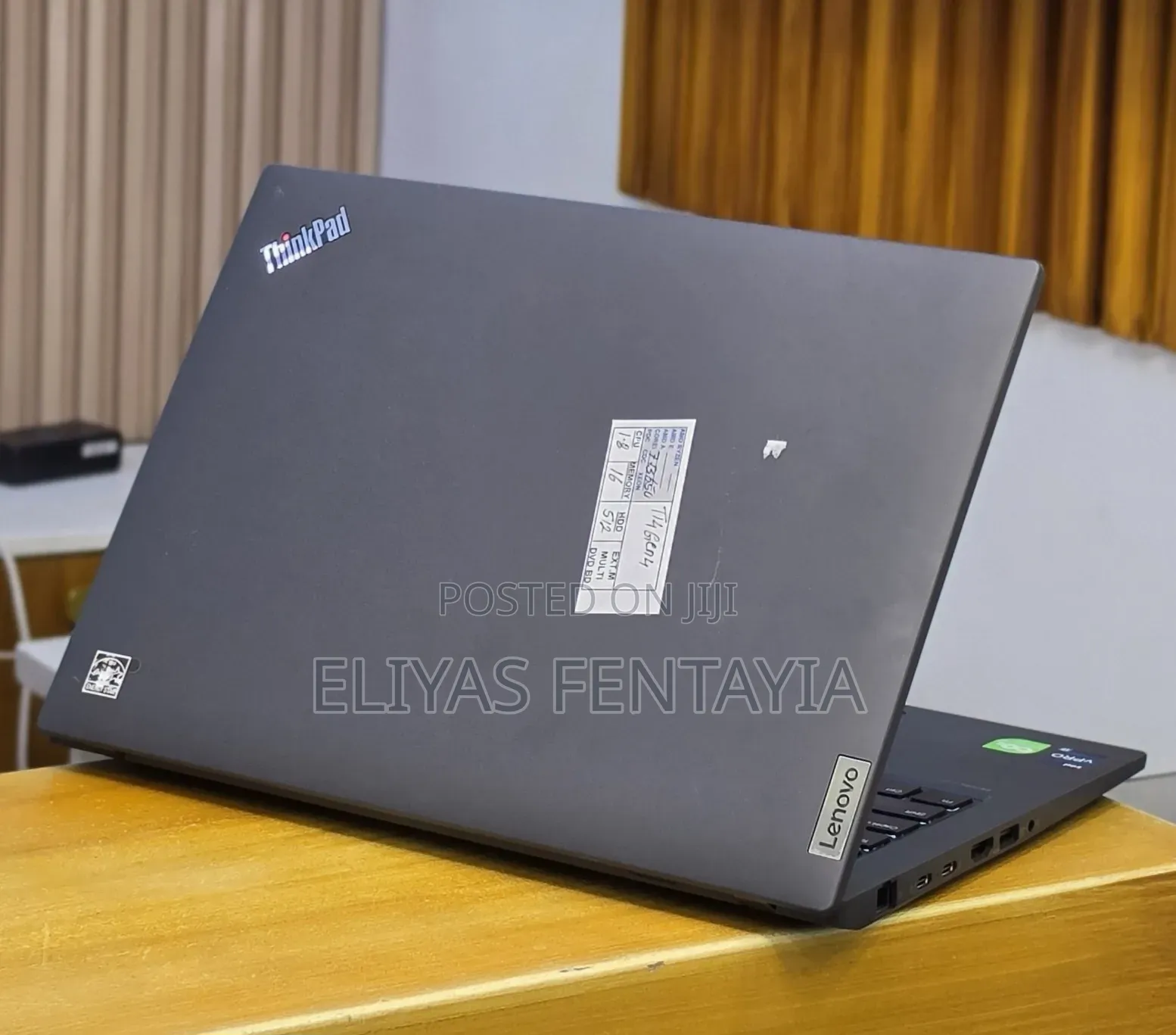 New Laptop Lenovo ThinkPad T14 G4 16GB Intel Core i7 SSD 512GB